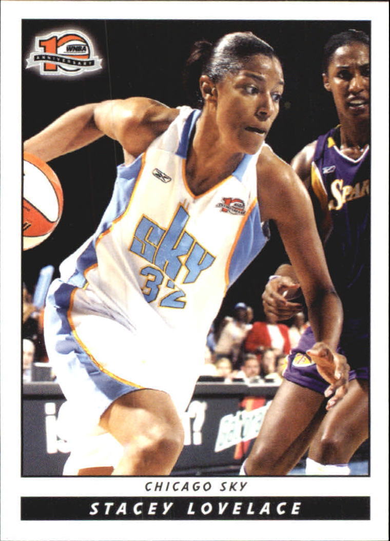 2006 WNBA Chicago Sky Basketball Card #58 Stacey Lovelace
