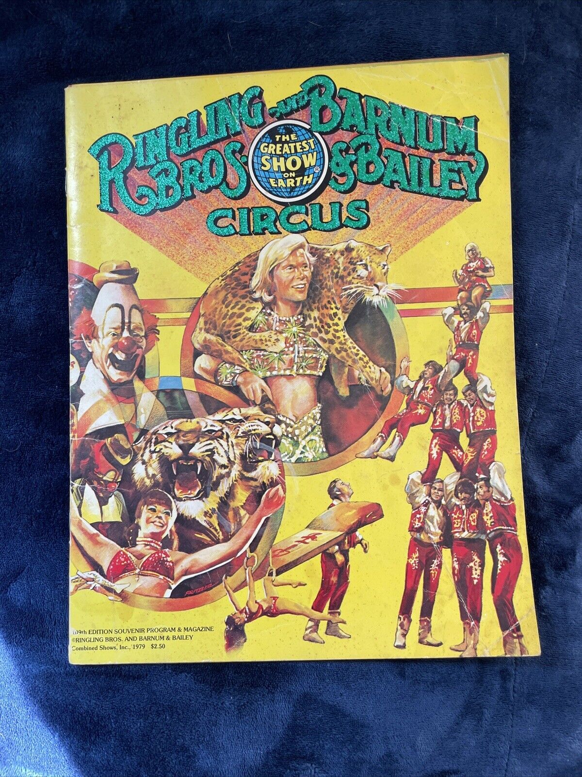 1979 RINGLING BROS. & BARNUM & BAILEY CIRCUS SOUVENIR PROGRAM  Vintage
