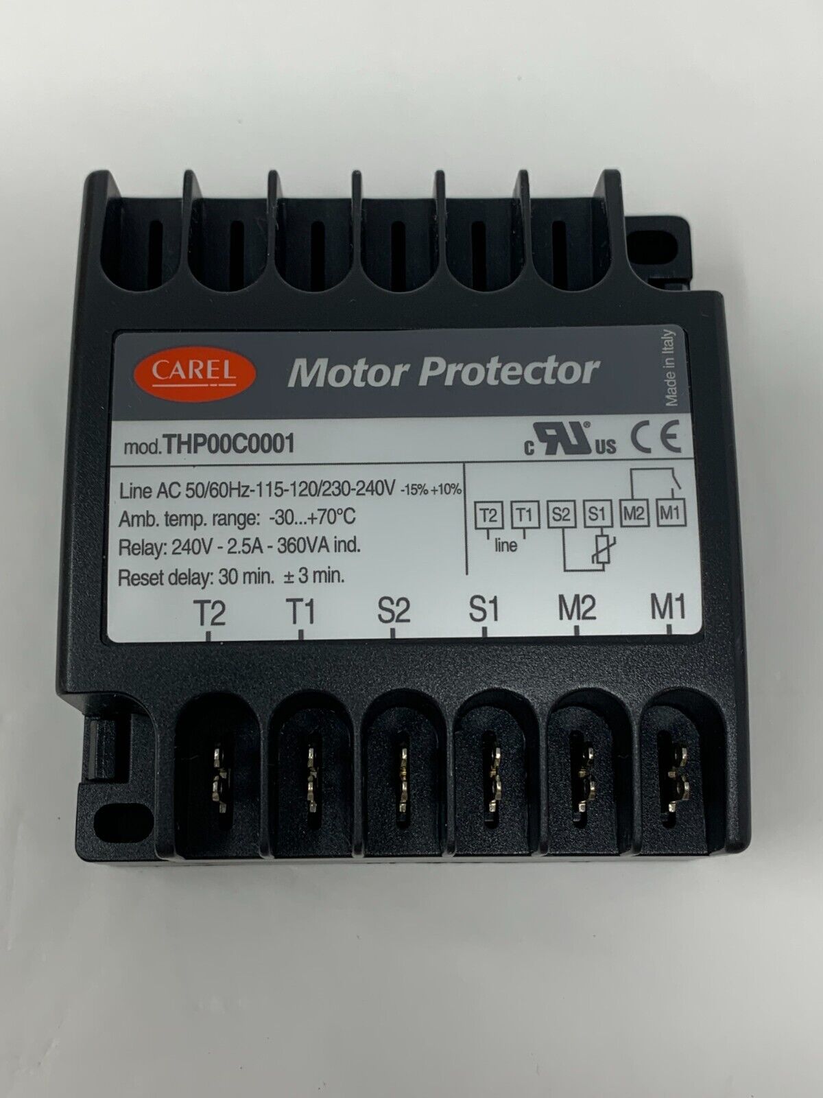 Carel THP00C0001 Compressor Motor Protection Module Part No. 071-0544-01