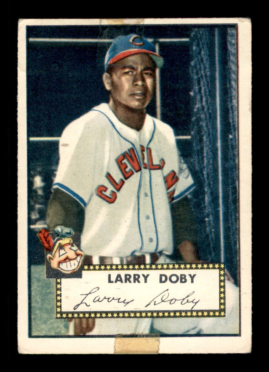 1952 Topps Larry Doby Low Grade #243 Baseball Card