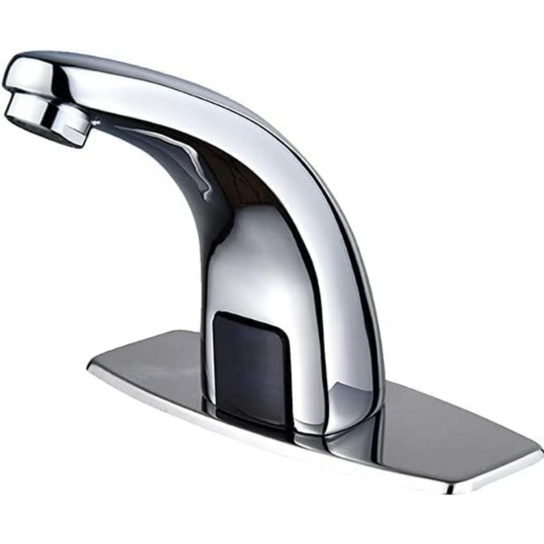 Aquaterior Bathroom Touchless Faucet for Bathroom Sink Basin Chrome AQT0006