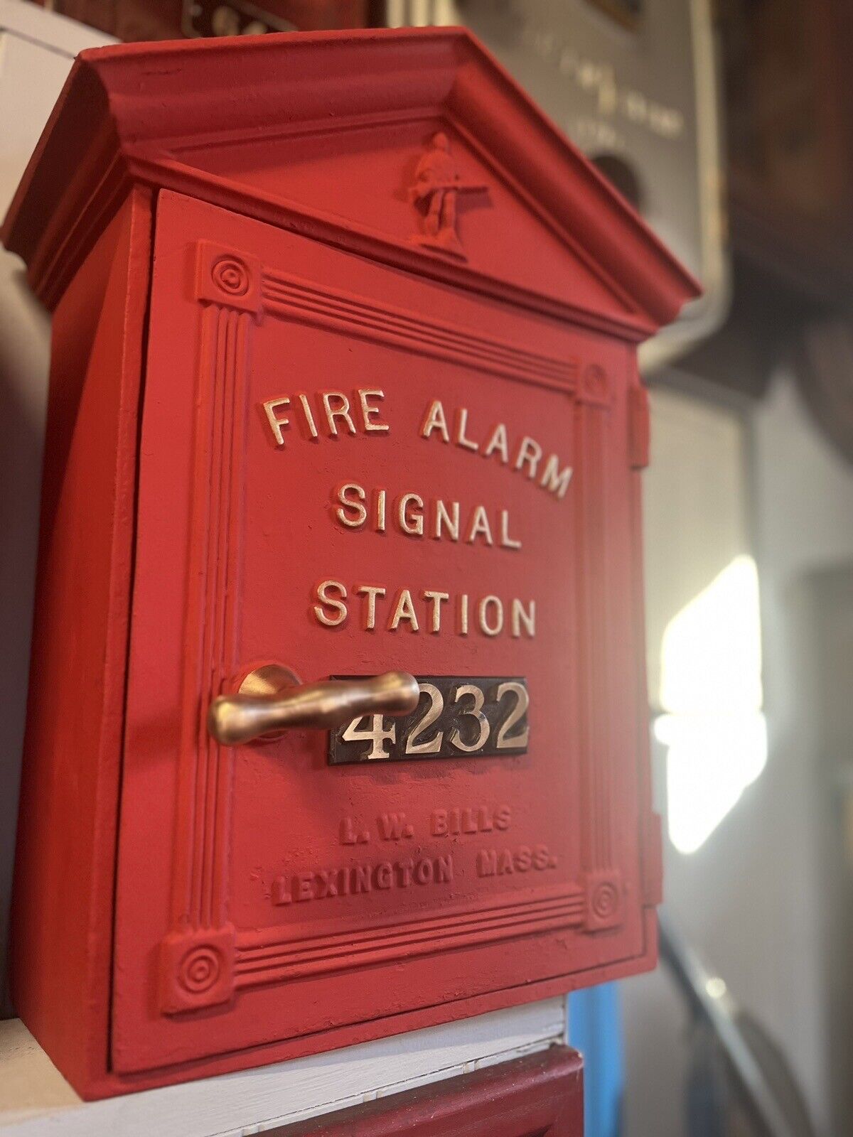 LW Bills Gamewell Fire Alarm Box
