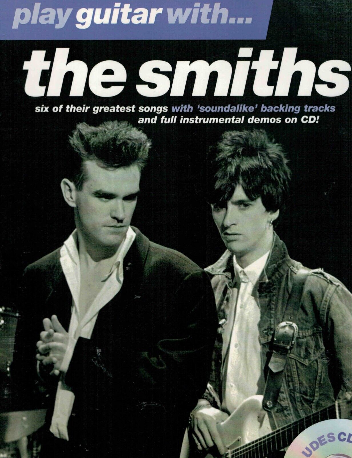 RARE:  PLAY GUITAR with....THE SMITHS  --- COMES WITH A CD, FULLY INTACT - 2005