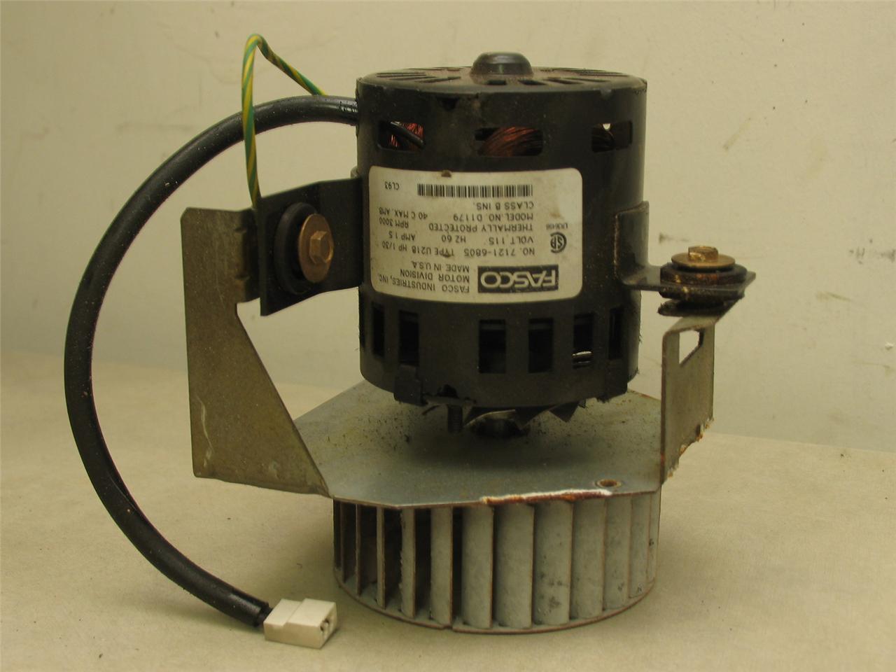 FASCO 7121-6805 Draft Induction Blower Motor 1/30HP 3000RPM D1179