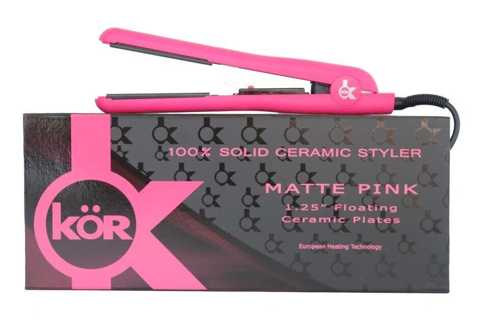 KOR INTERNATIONAL HAIR IRON BETTER THAN CHI, GHD, DYSON, 95% OFFERS ACCEPTED