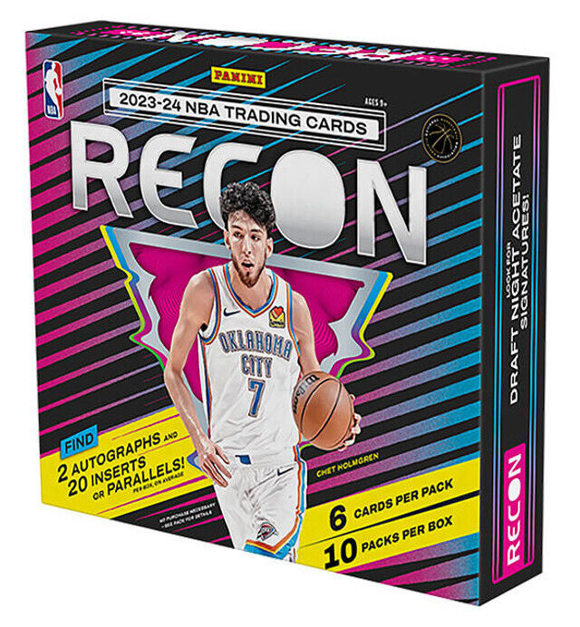 NBA 2023-24 PANINI RECON HOBBY 3 BOX PYT 915PM 5/3 FRIDAY #524 *NEW RELEASE*