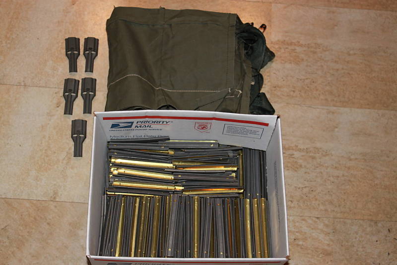 Military Suplus,400, 223 Stripper Clips with Masters
