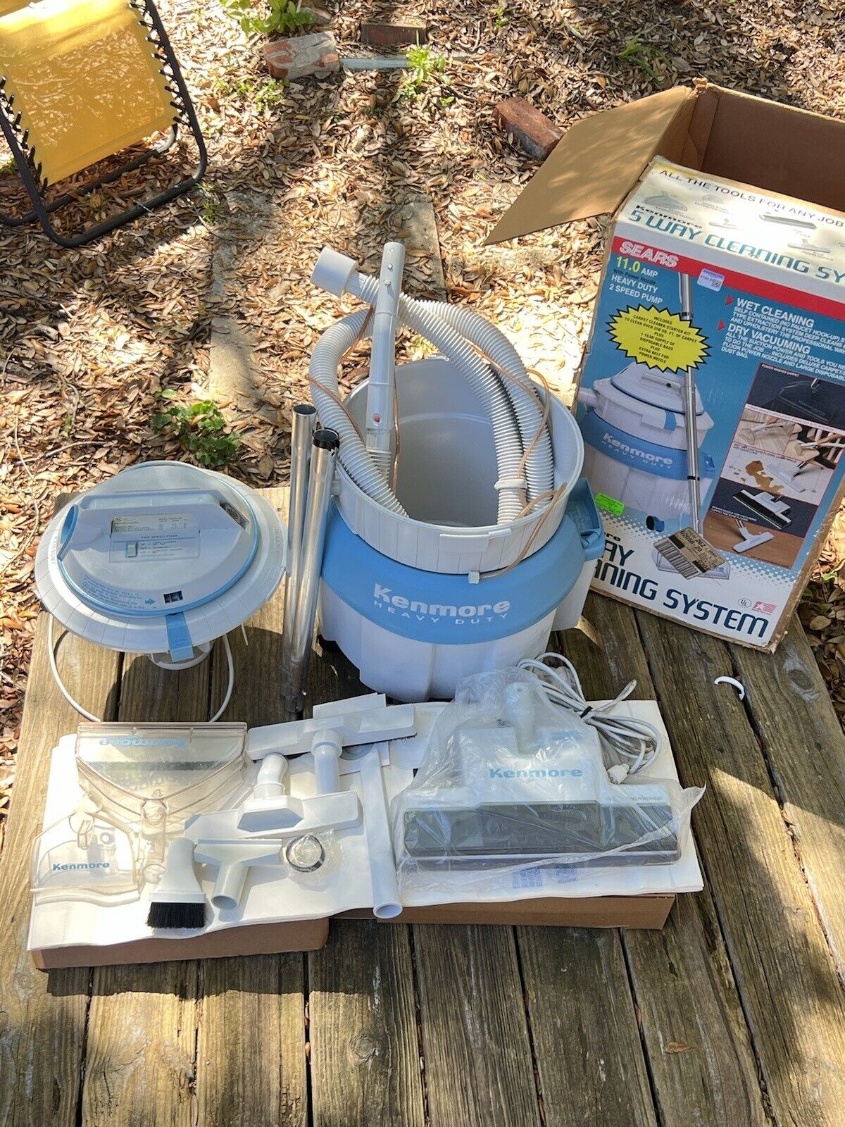 Vintage Kenmore 5 Way Cleaning System