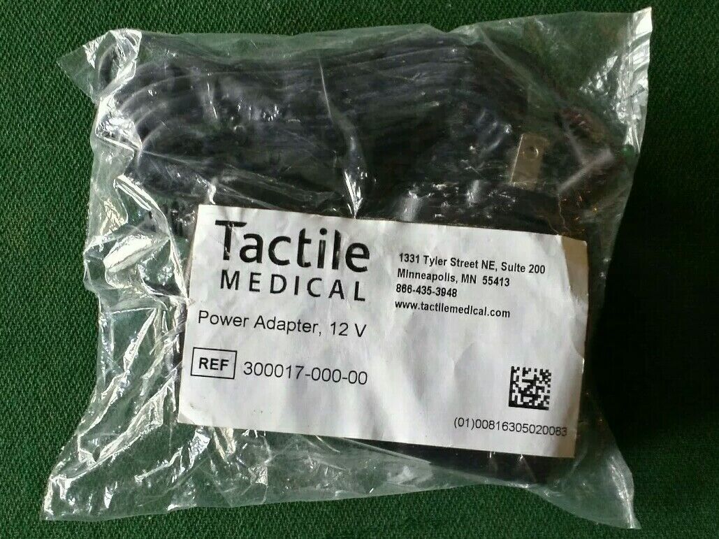 NEW Tactile Medical Power Adapter 12V 300017-000-00 - QUICK SHIPPING