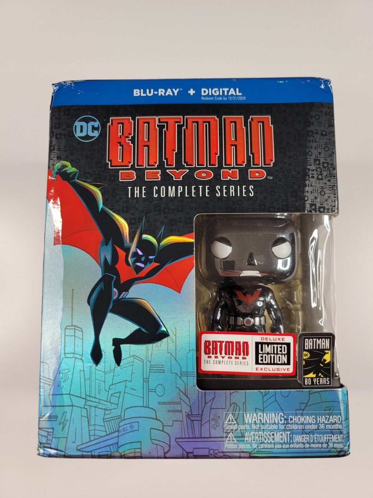 Batman Beyond: The Complete Series Deluxe Lmt Ed w/Funko (Blu-ray) *Read Descri⤵