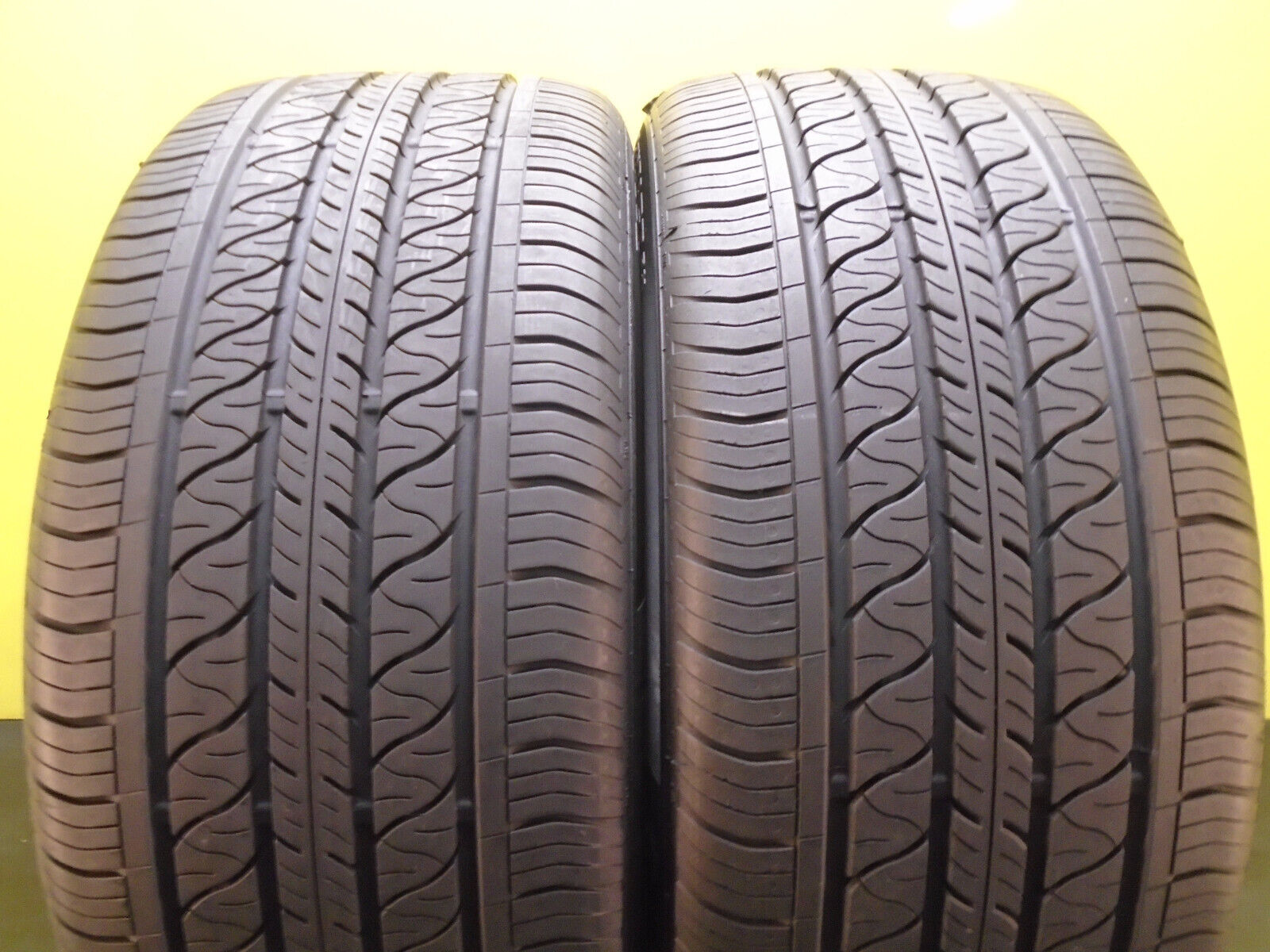 2 NICE TIRES CONTINENTAL PROCONTACT RX T2 255/45/19 104W  90% LIFE  #42356