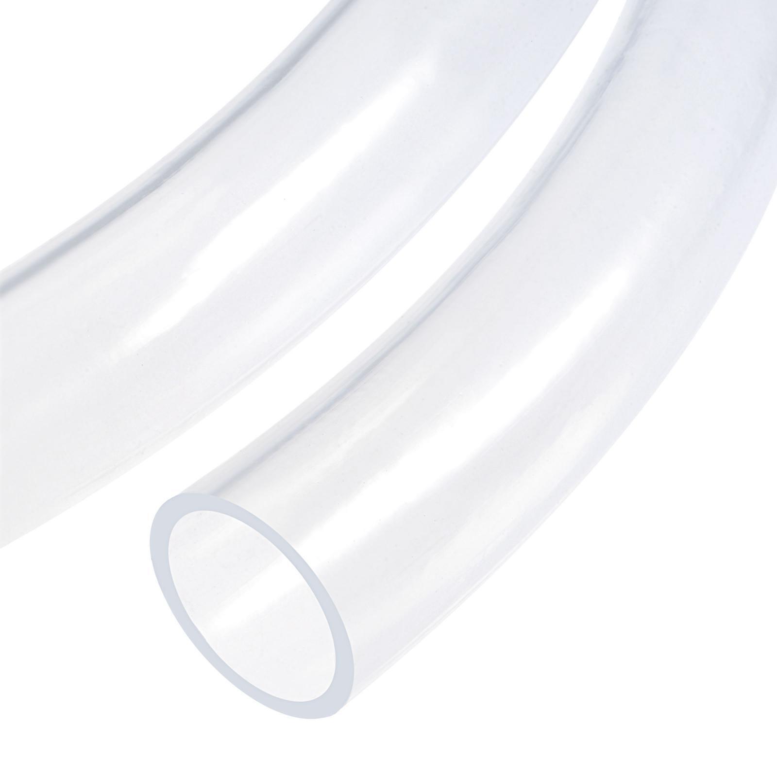 Clear Vinyl Tubing Flexible PVC Hose 50mm ID 58mm OD 1m Plastic Tube