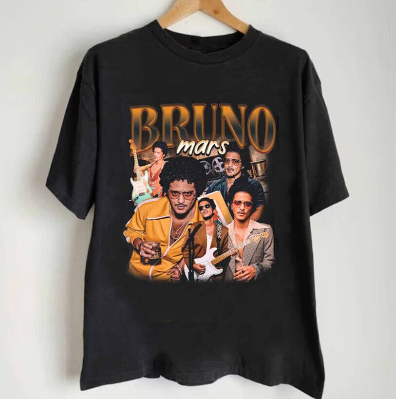 Vintage Bruno Mars 90S Shirt, Bruno Mars Graphic Tee, Retro Bruno Mars Shirt