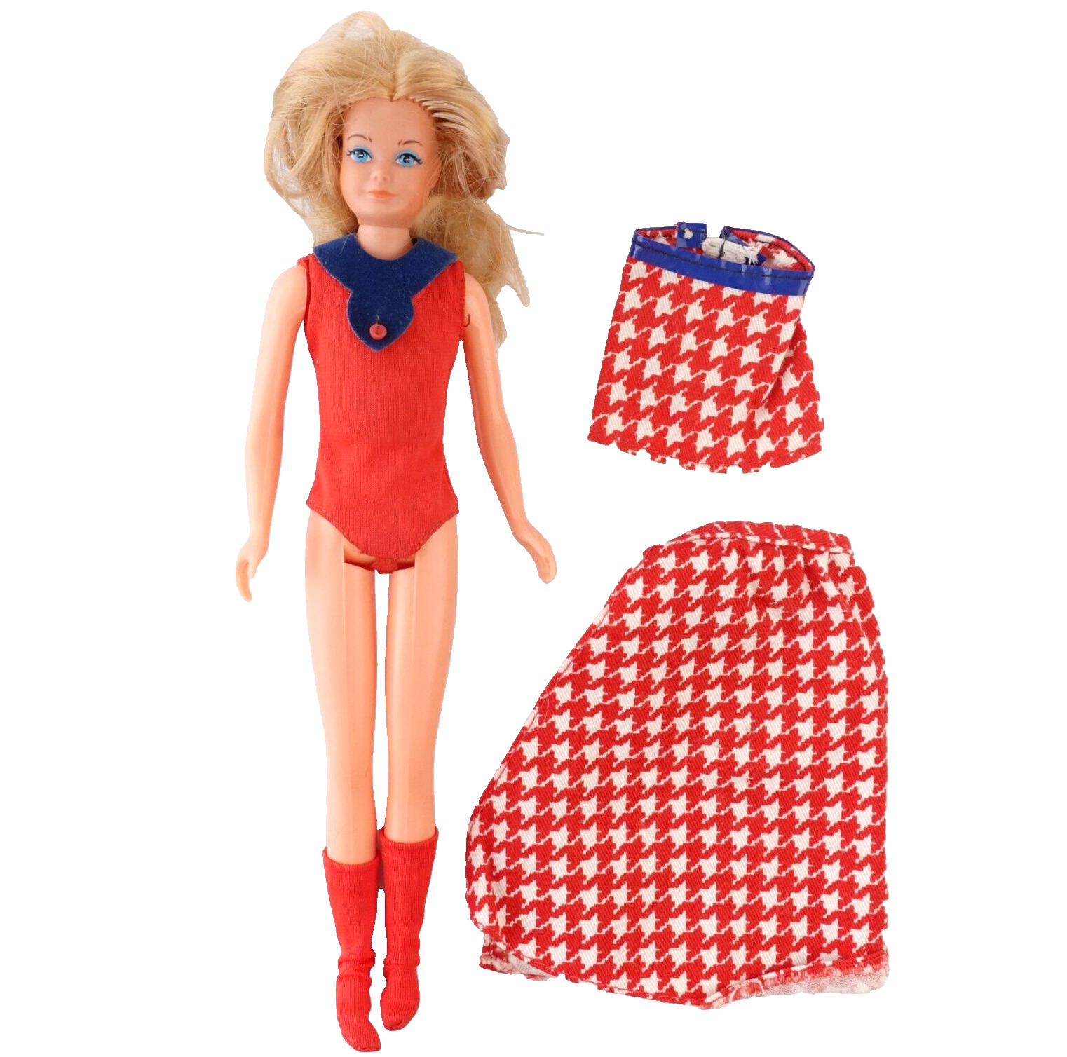 VINTAGE 1975 GROWING UP SKIPPER #7259 Doll MOD Barbie Sister Barbie Movie