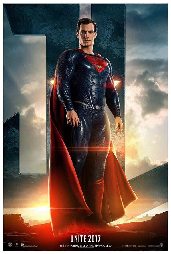 Justice League (2017) - Unite - Superman - DC Universe - Movie Poster - Teaser