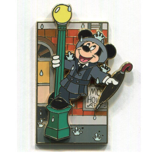 Disney Pins Mickey Mouse Singin\' in the Rain Great Movie Ride Movie Moments Pin