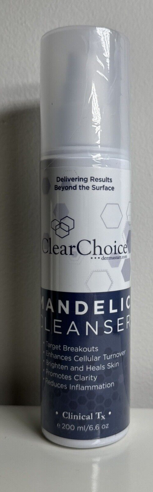 Clear Choice Gentle Mandelic Cleanser 200 ml / 6.6 FL OZ new