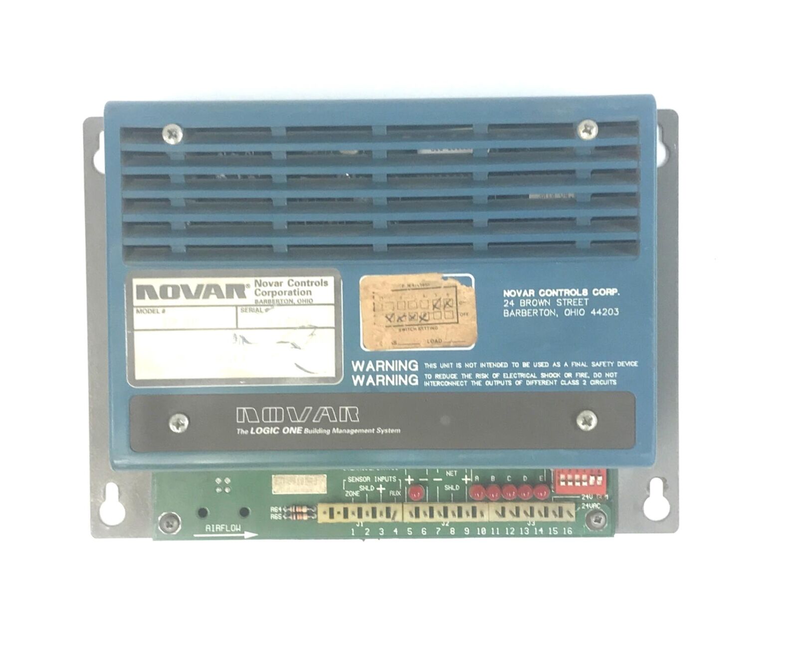 Novar Controls ETM-3010 Thermostat Controller (ETM3010DRO/V4.8) 732031000 USED