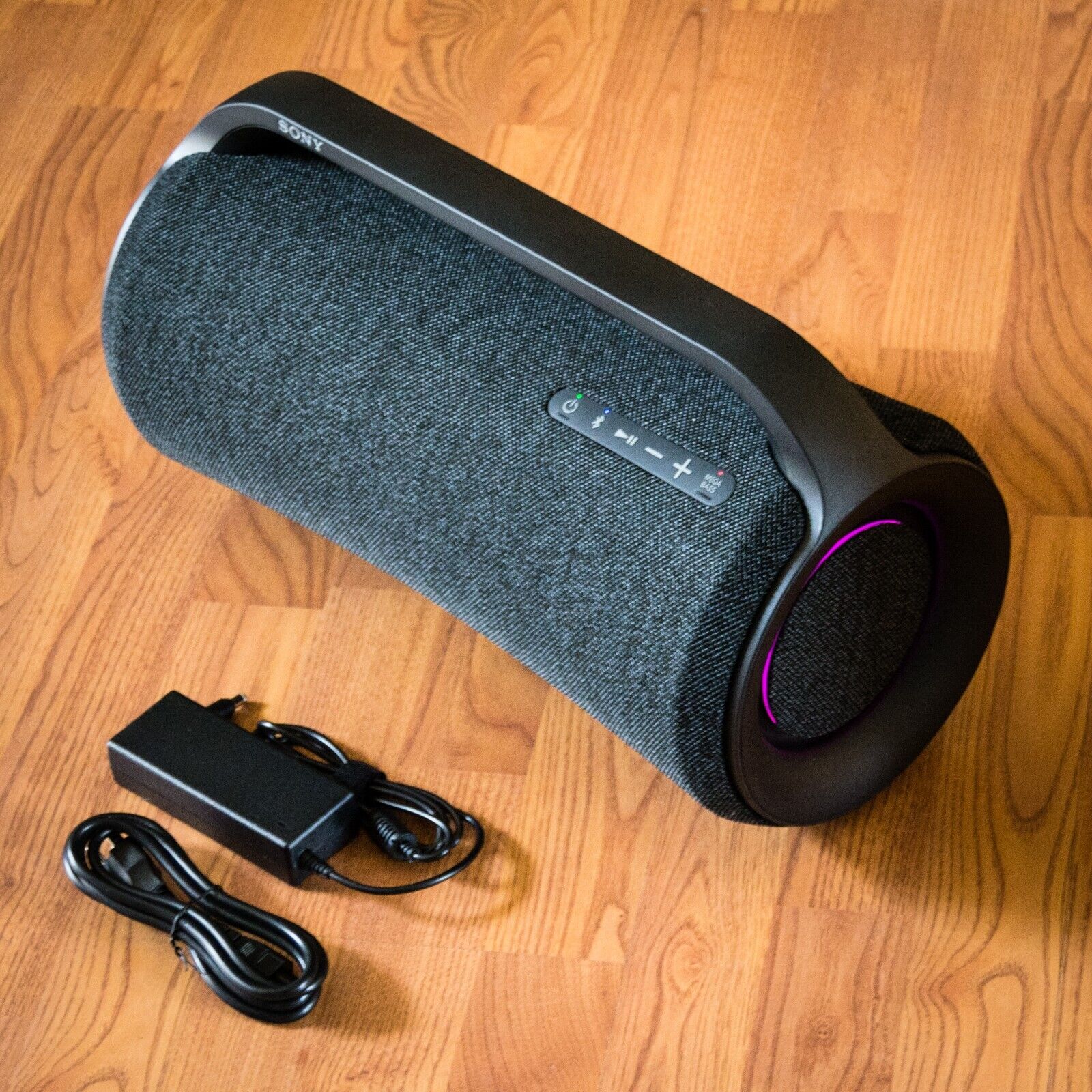 Sony SRS-XG500 MEGA BASS Bluetooth Speaker -- AC Charger Included
