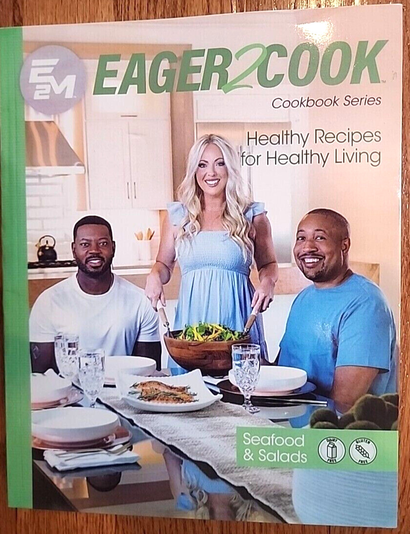 Eager 2 Cook, Healthy Recipes for - Paperback, by Connect E2M Chef - New