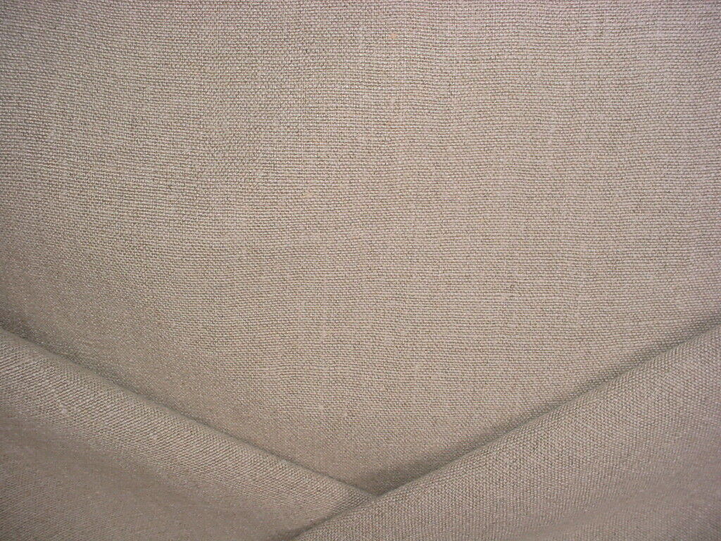 8Y James Dunlop Mokum 12380 Eternal Sand Enzyme Washed Linen Upholstery Fabric