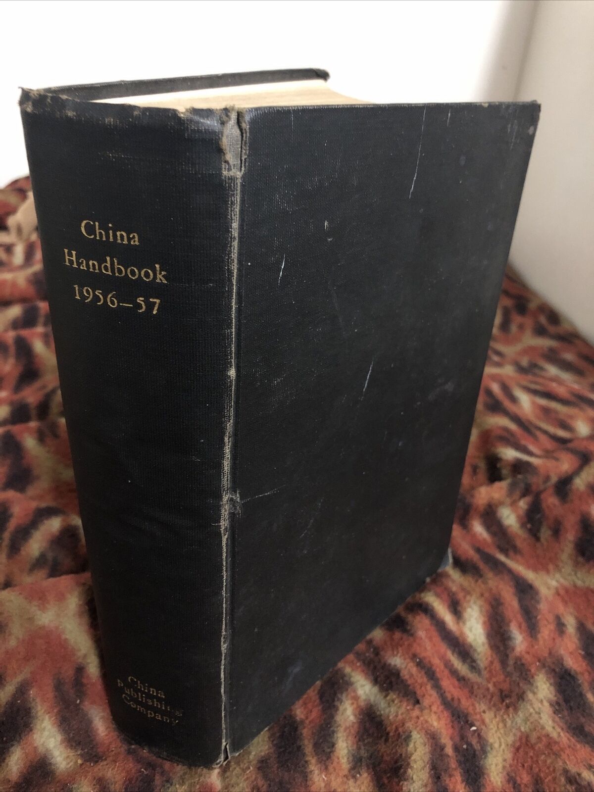 China Handbook 1956-57 Hardcover China publishing Company Hardcover Good