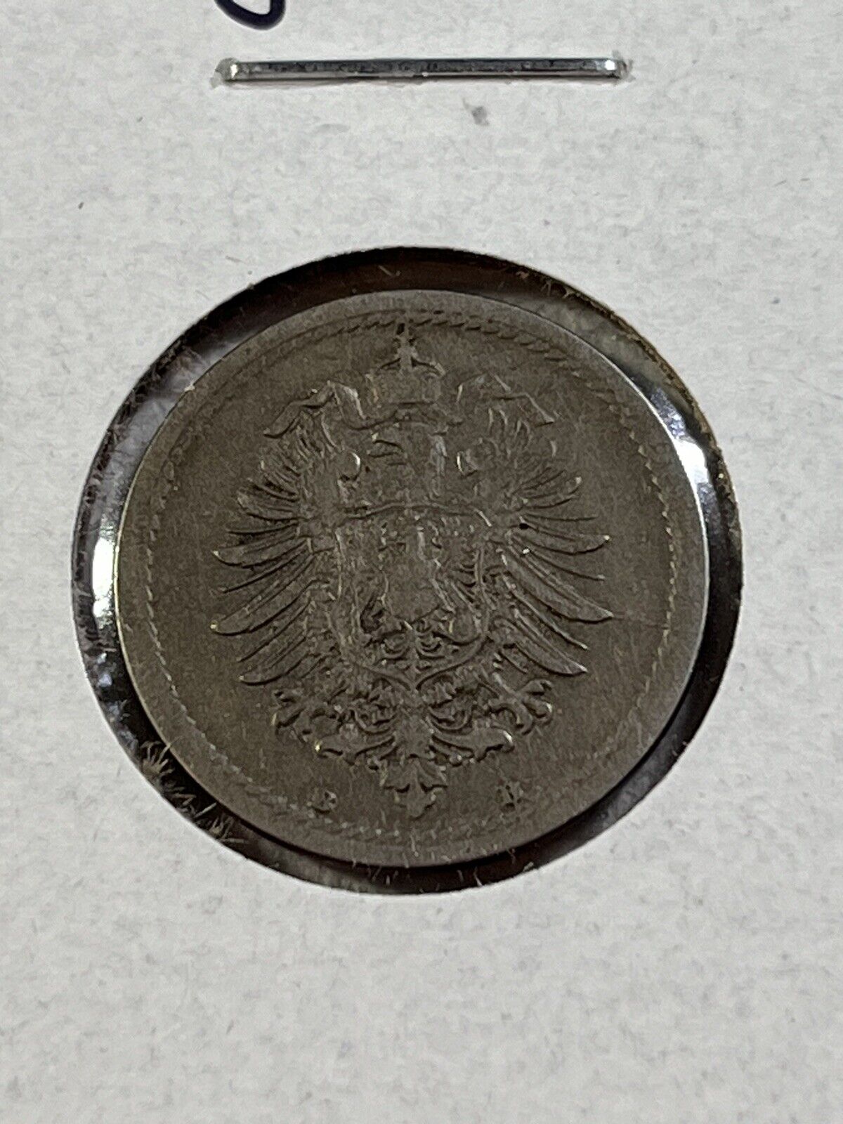 1876-B Germany Empire 5 Pfennig Copper-Nickel Coin