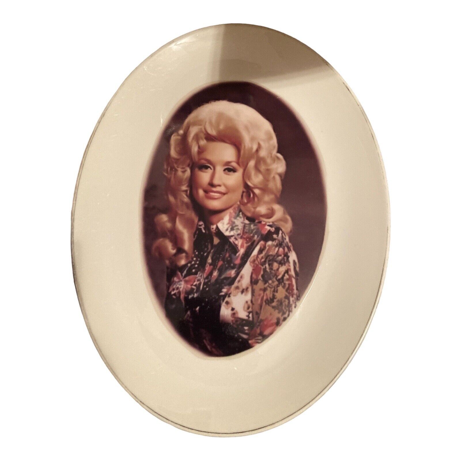 VERY RARE DOLLY PARTON Plate Early Dollywood Offering??  Only One On eBay
