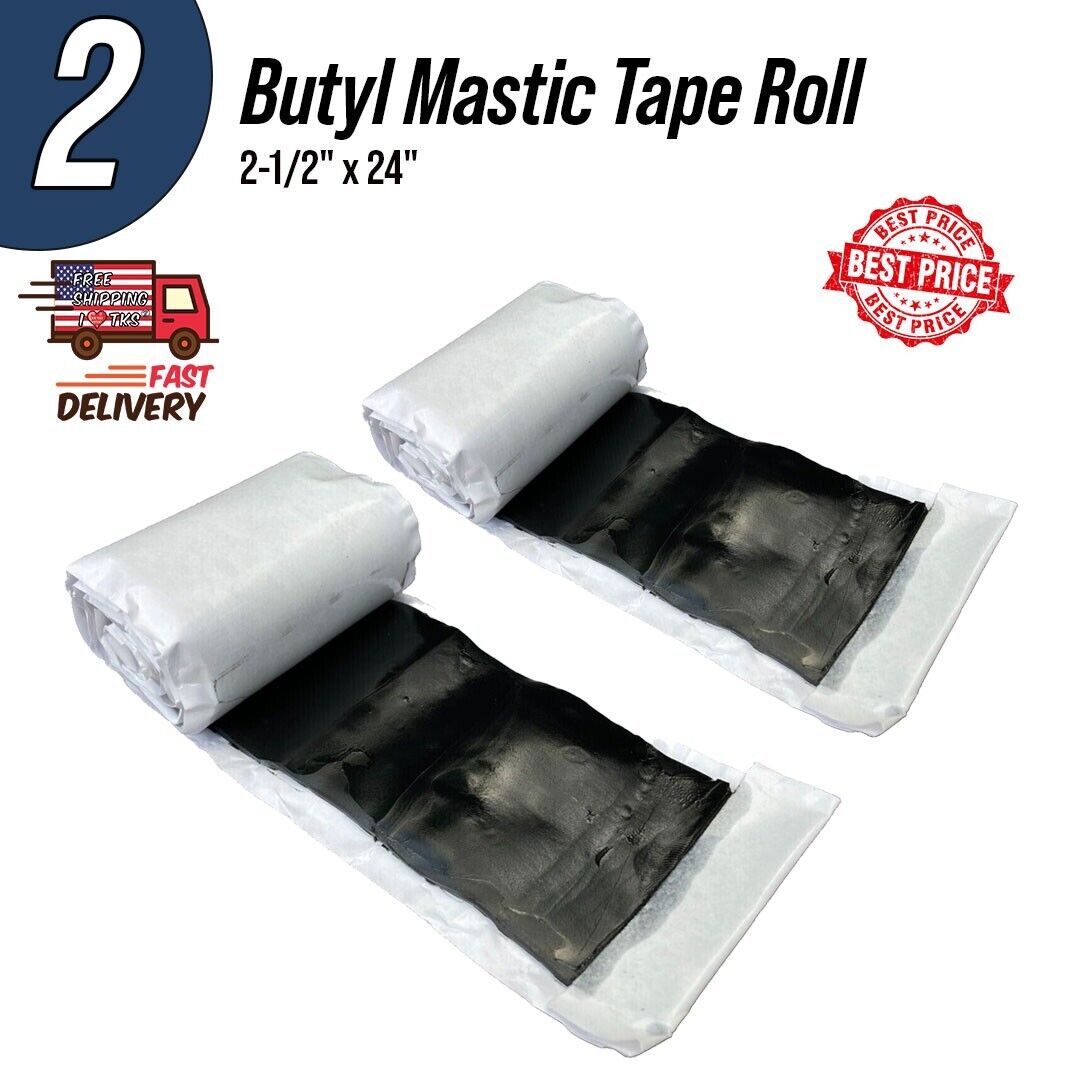 2 - Butyl Mastic Tape Roll 2-1/2\