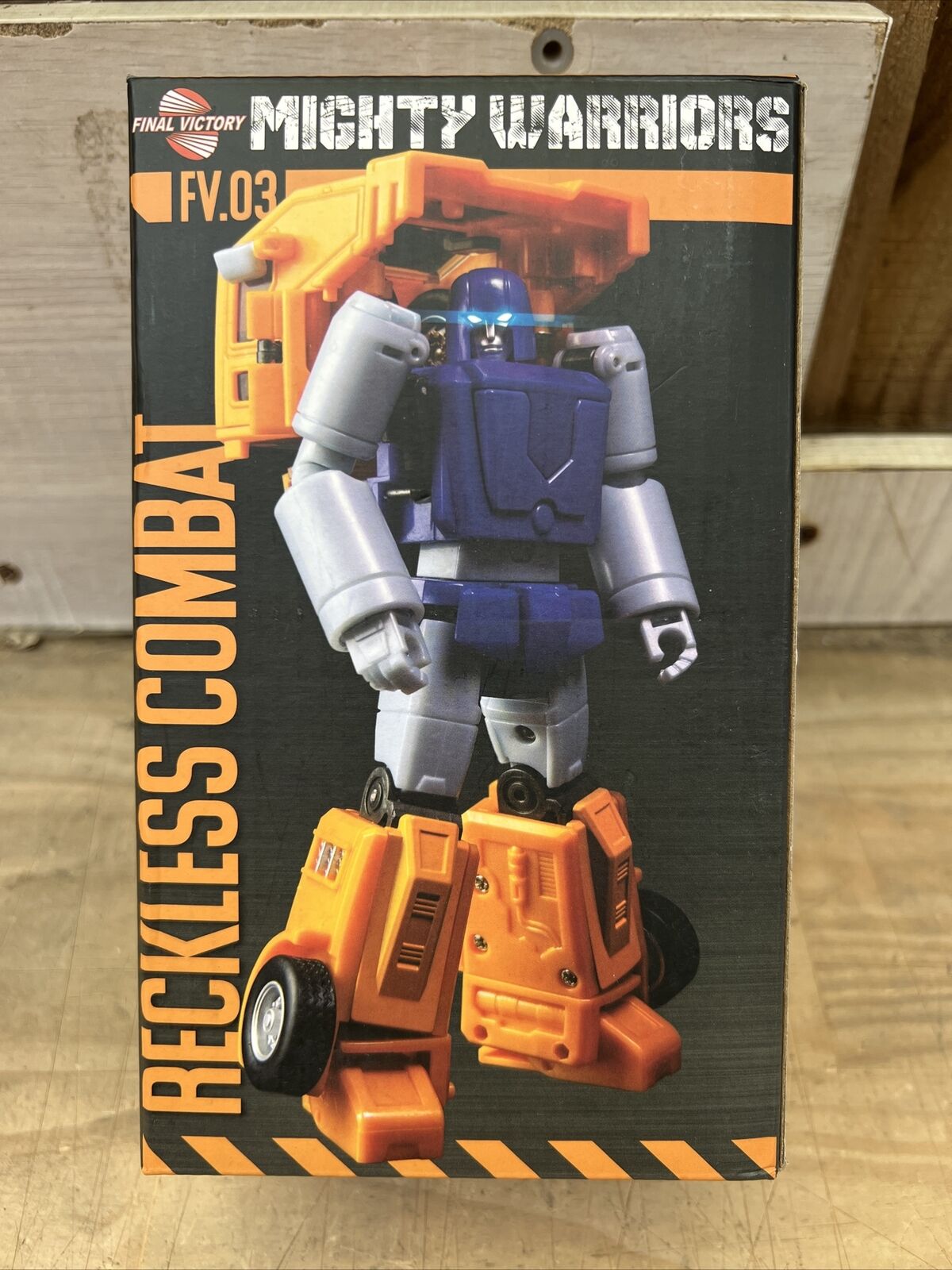 Final Victory Toys FV03 Mighty Warriors RECKLESS COMBAT New In Box