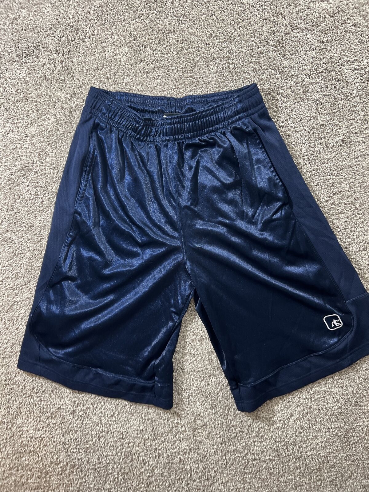Vintage 90s AND 1 One Blue White Basketball Shorts Mens Size Medium