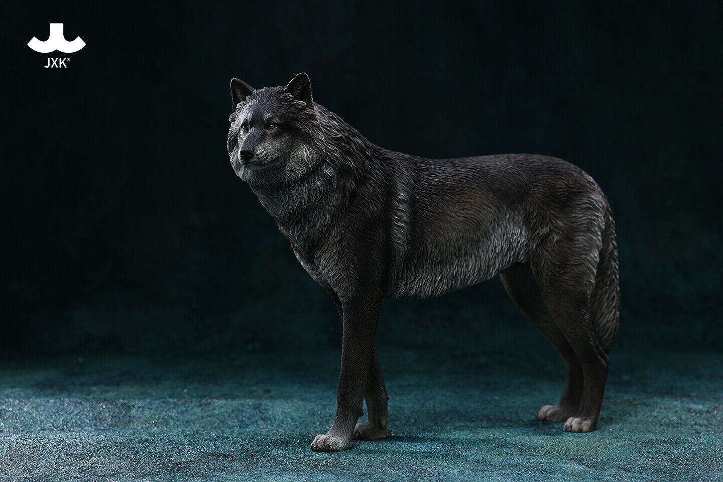 JXK 1/6 Arctic Wolf Model Canis Lupus Arctos Animal Decor Soldier Accessory Gift