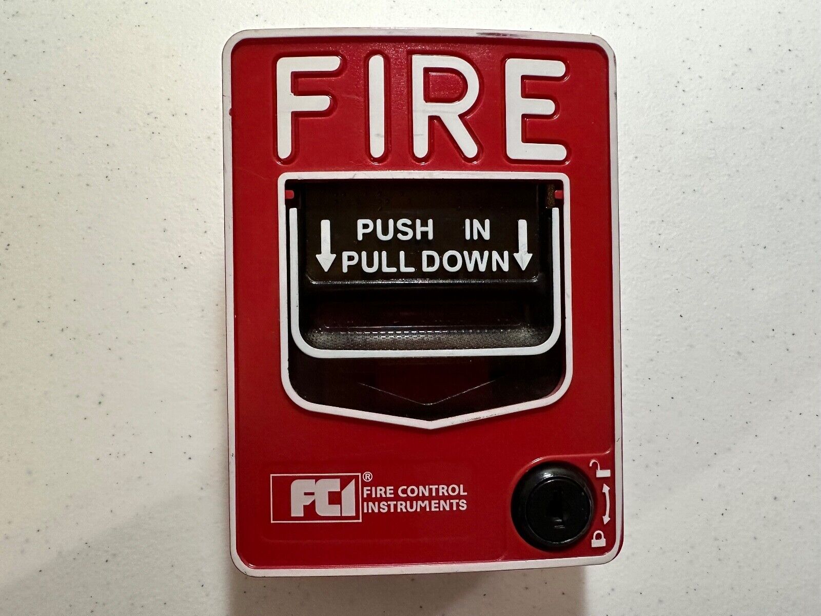 Gamewell-FCI MS-7A Fire Alarm Addressable Pull Station