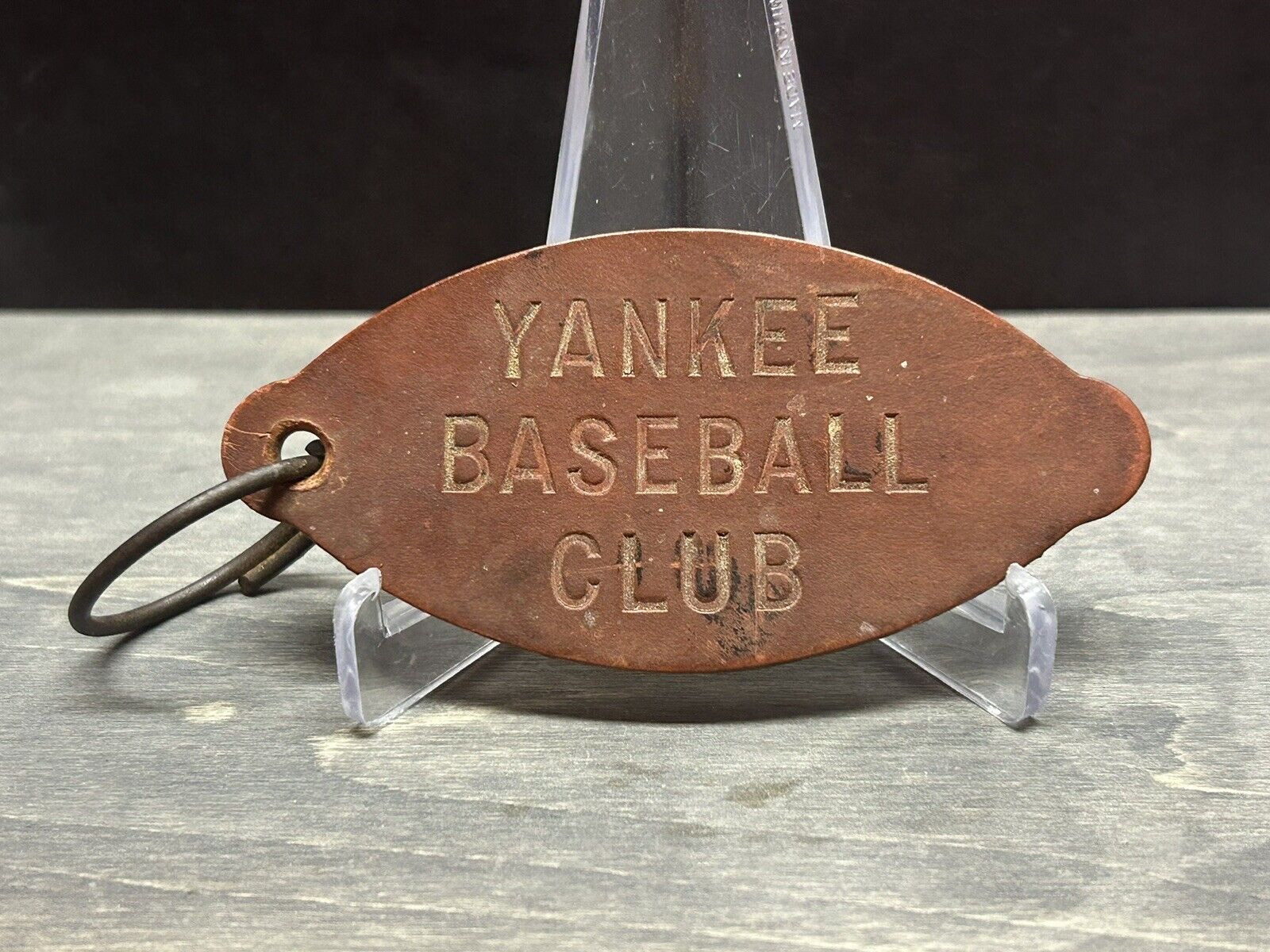 Babe Ruth Estate Personal Collection Locker Equipment Tag Vintage Original Rare