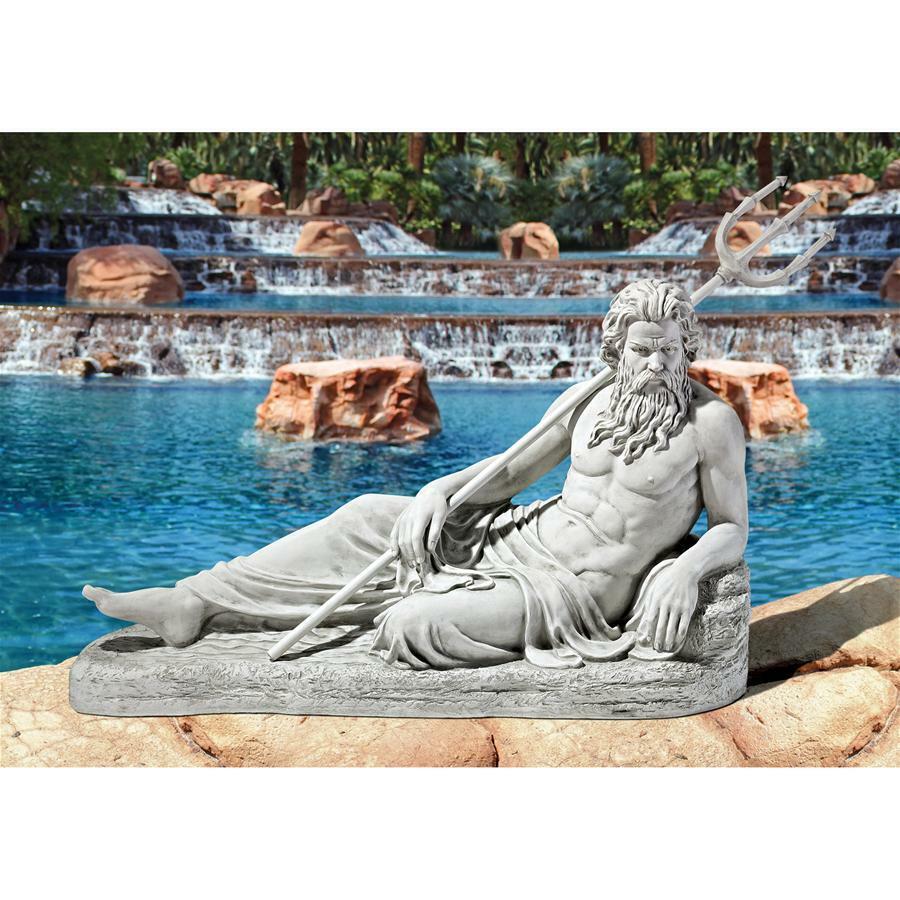 Neptune Father of the Sea Crystal Palace Replica Grand Scale Garden Yard Statue