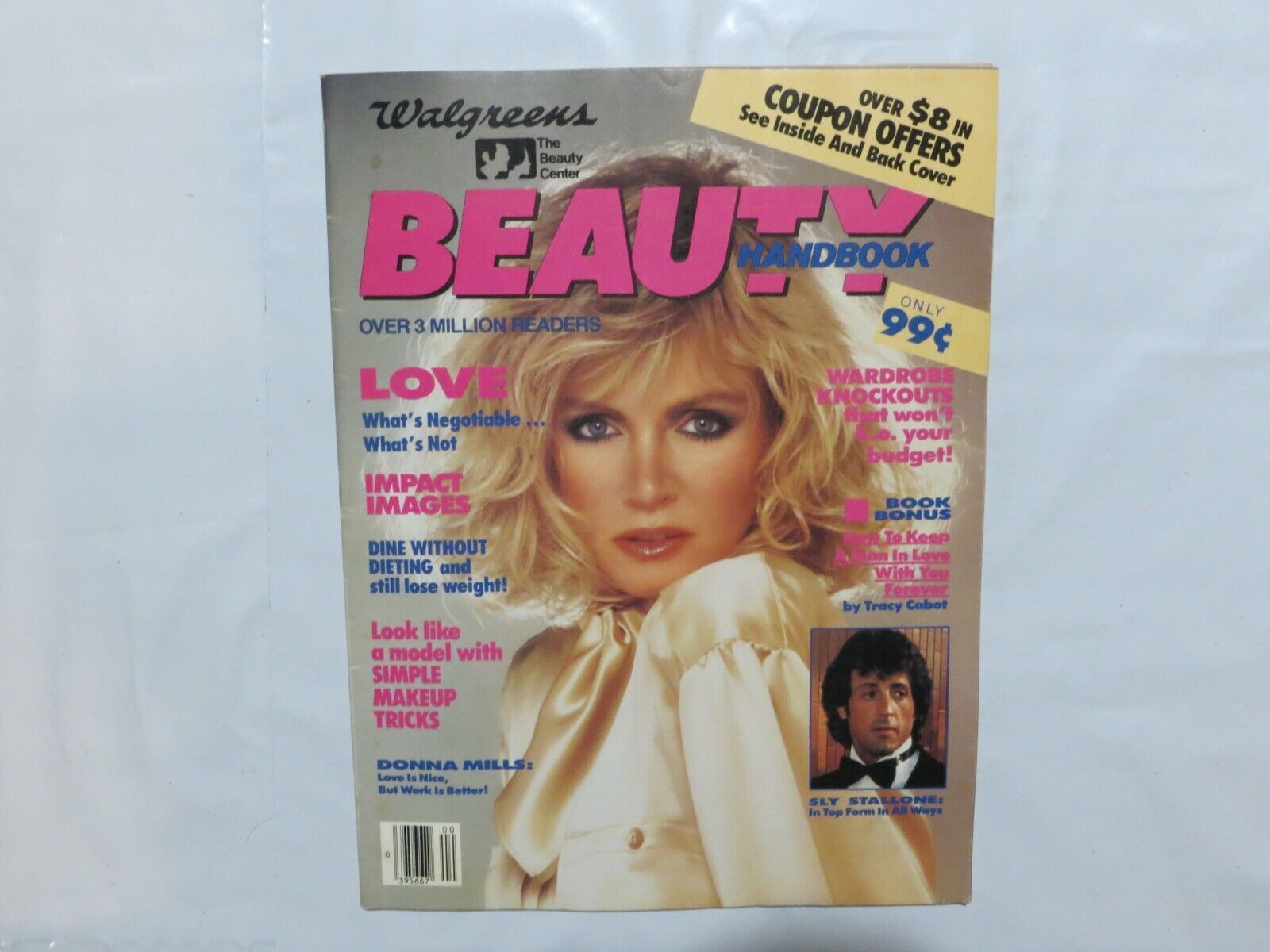 Walgreens Beauty Handbook Donna Mills Stallone Vintage RARE V8