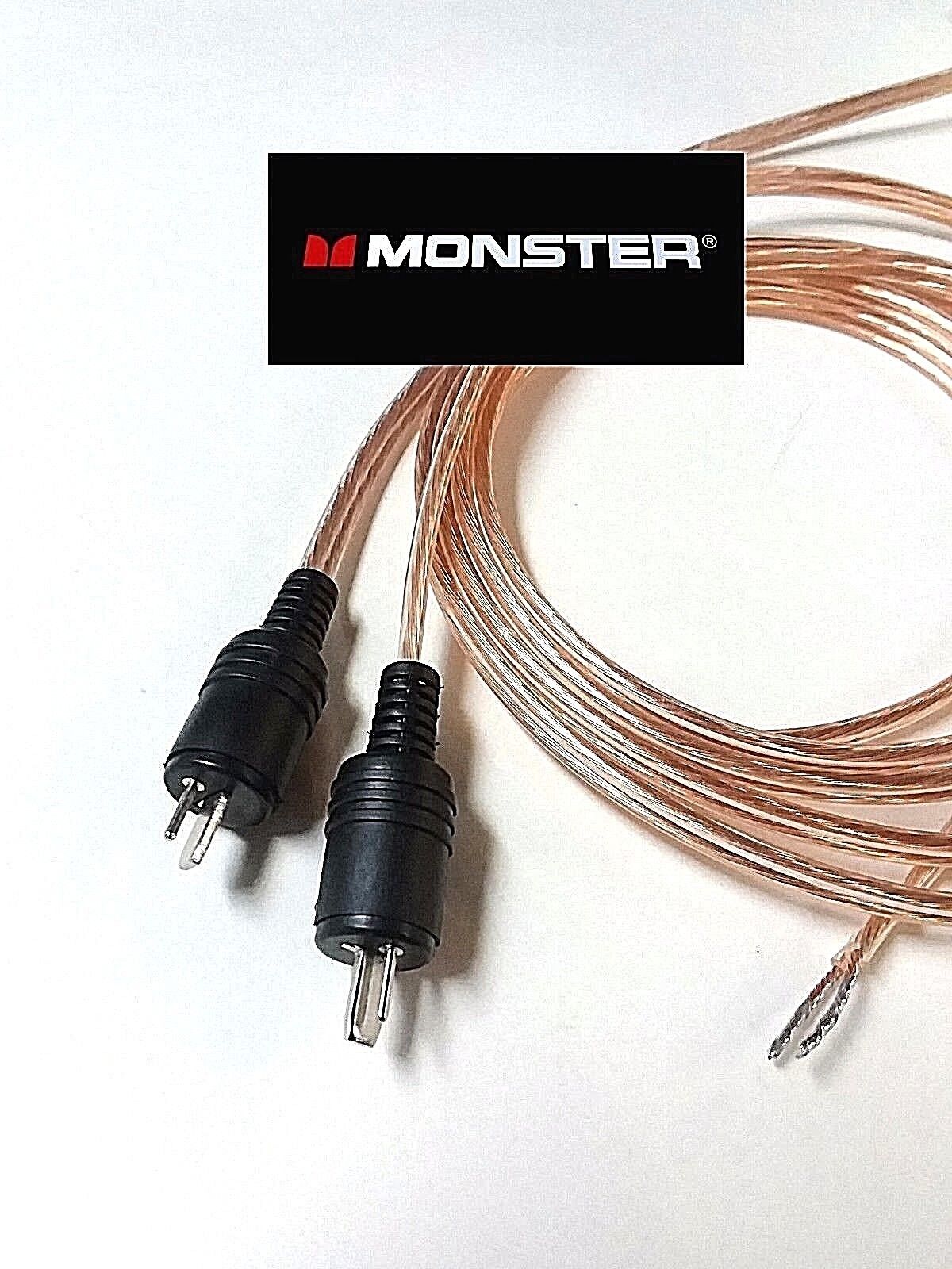 Bang & Olufsen-Leak 2-Pin Din Speaker 10\' Cables 16awg MONSTER German made 
