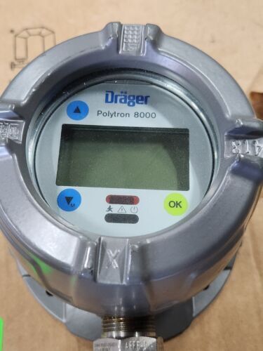 Drager Polytron 8000 Toxic & O2 Gas Detector Safety Detection