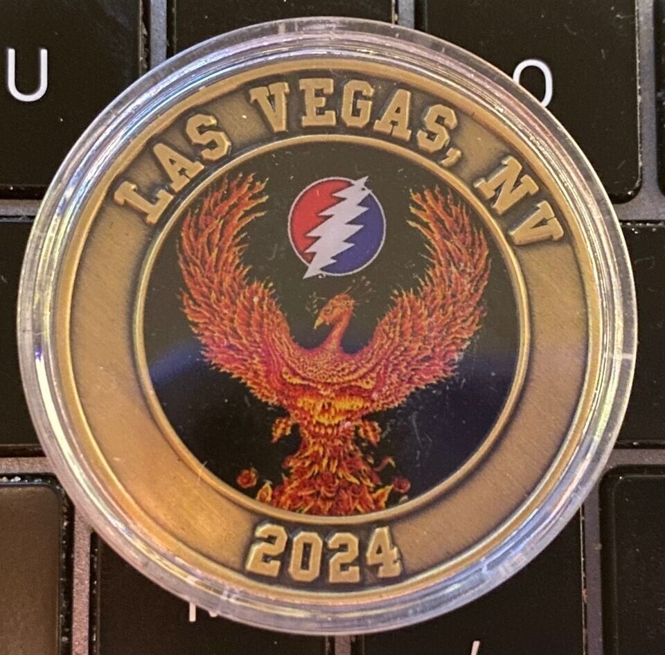 Grateful Dead, Dead and Company Las Vegas 2024 Barter Coins