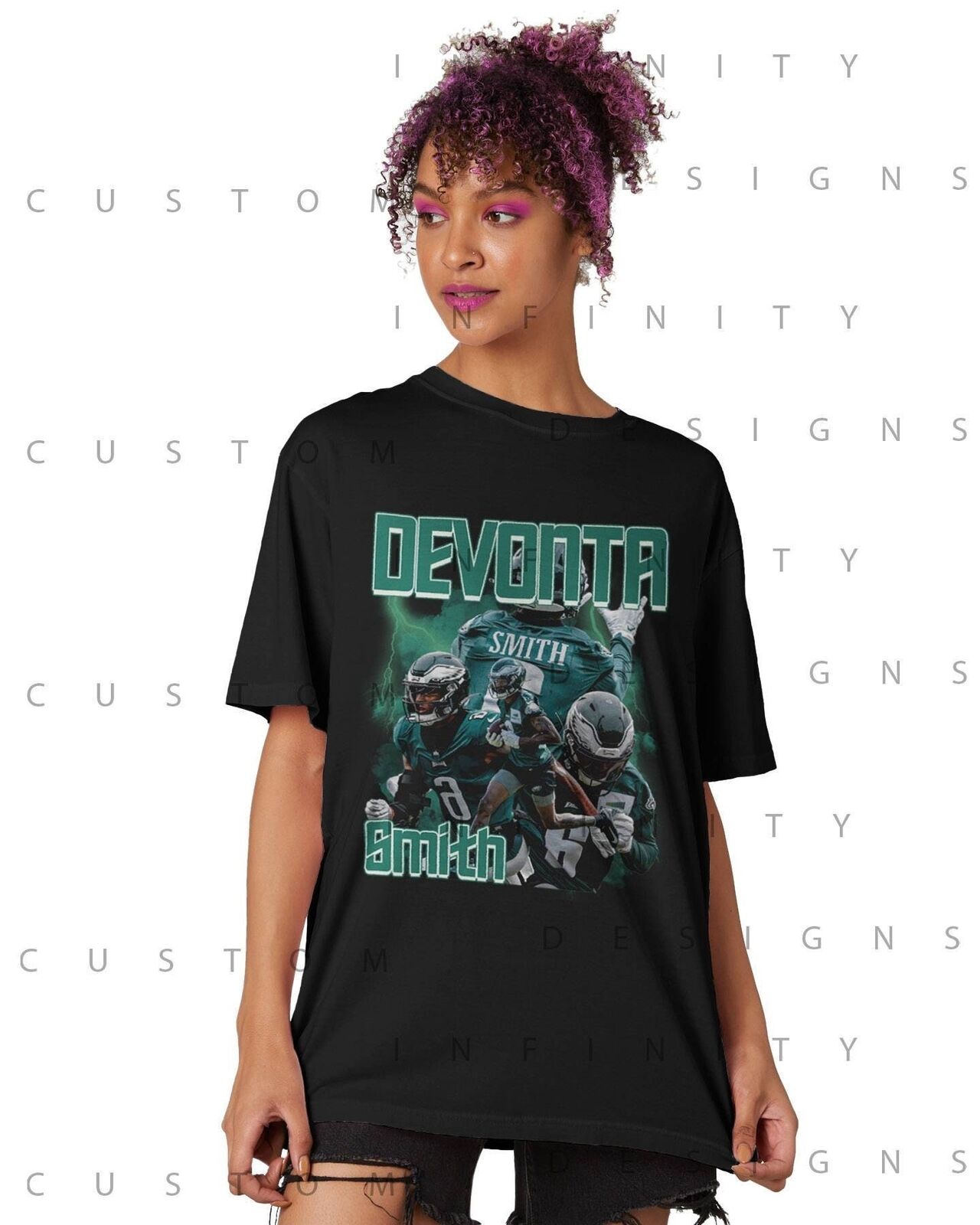 HOT SALE DeVonta Smith Retro Shirt, Vintage Graphic Unisex T-Shirt Size S-5XL