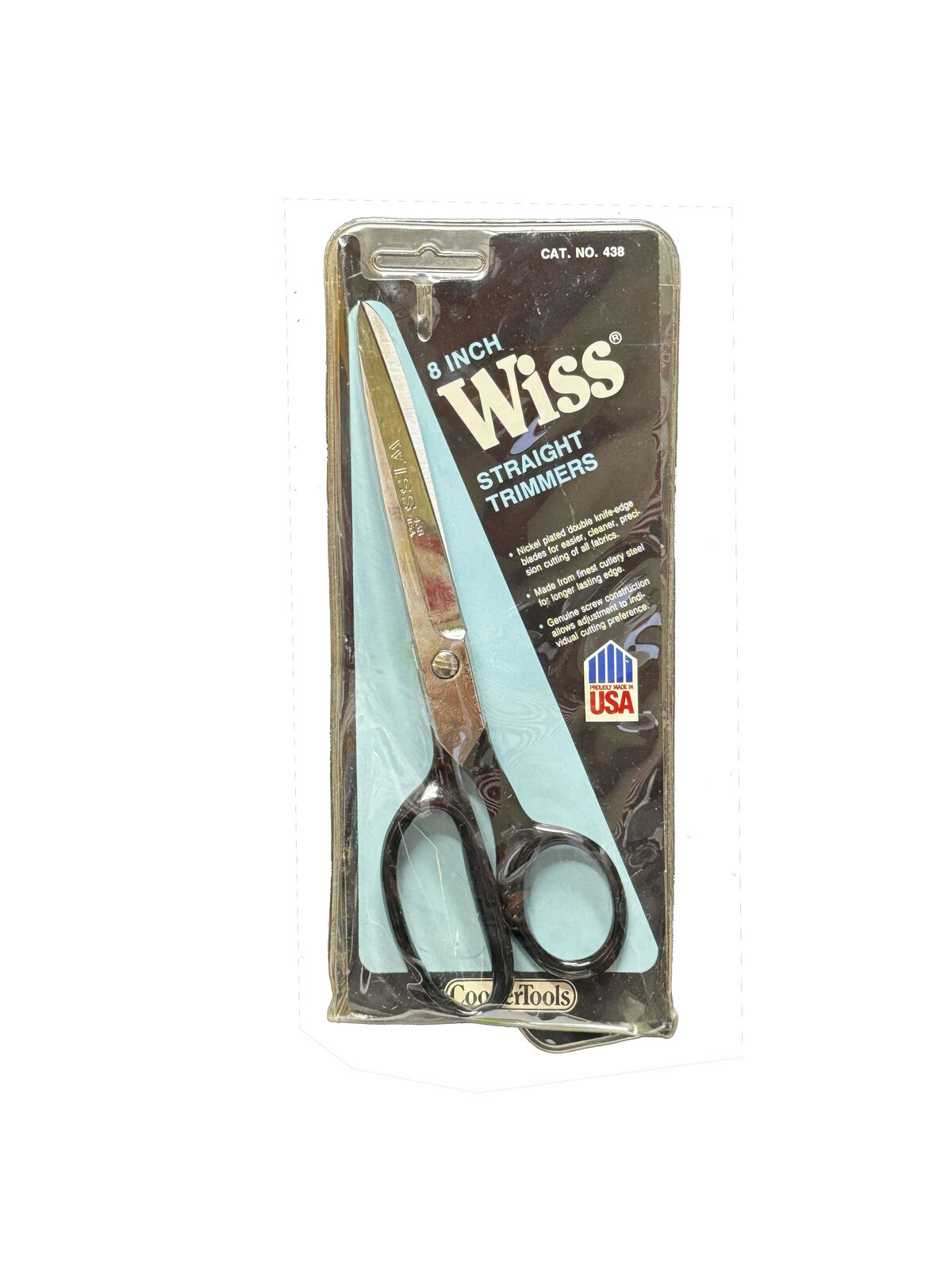 Wiss 438 8-1/8&quot; Solid Steel Straight Trimmers
