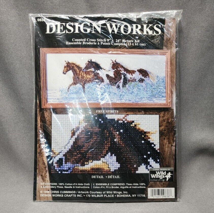 Vintage Design Works Counted Cross Stitch Kit #9838 \