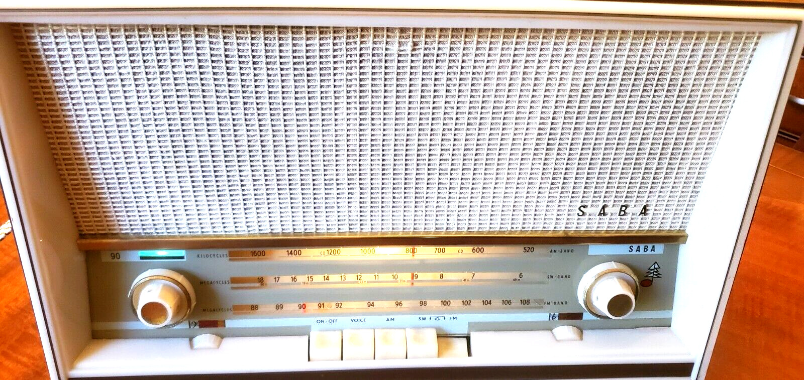 Vintage German Saba Radio 90/11K  Tube 