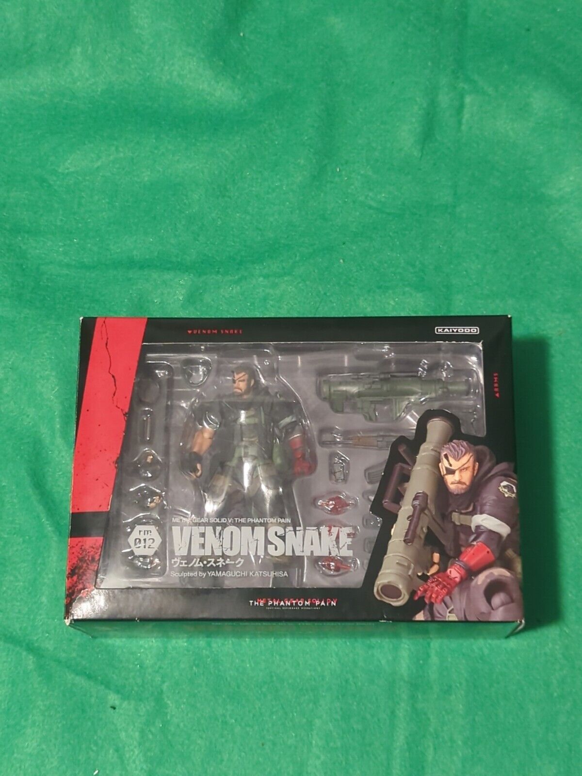 Revoltech Mini RM-012 Metal Gear Solid V Phantom Pain Venom Snake AUTHENTIC