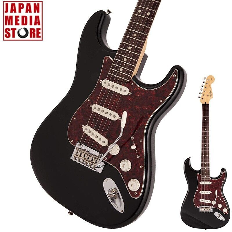 Fender Made in Japan Hybrid II Stratocaster Black Electric Guitar Brand NEW