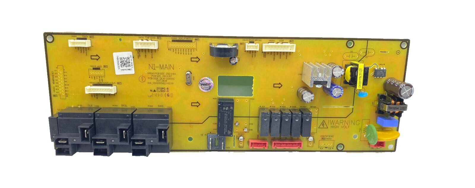 New Genuine OEM Samsung Range Oven Control Board DE92-03761G