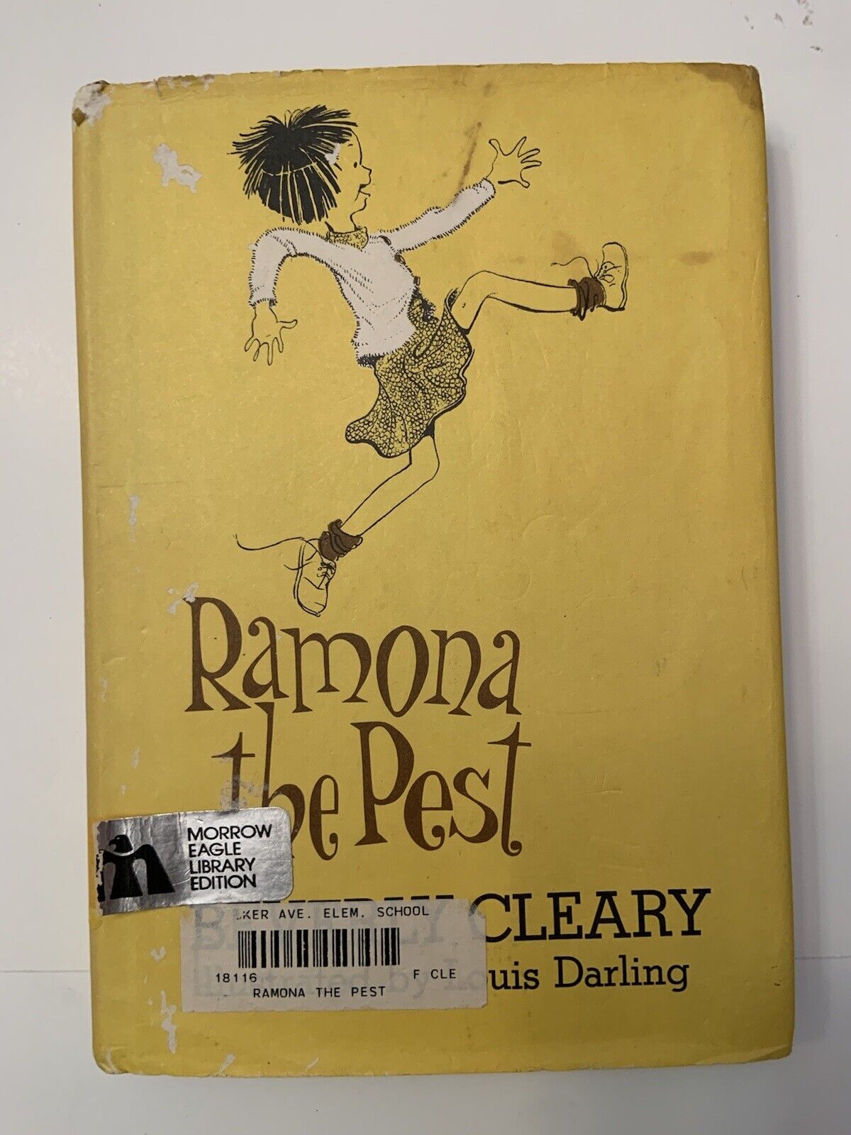 ⭐️Ramona the Pest ⭐️by Beverly Cleary 1968 First Edition William Morrow Hc DJ