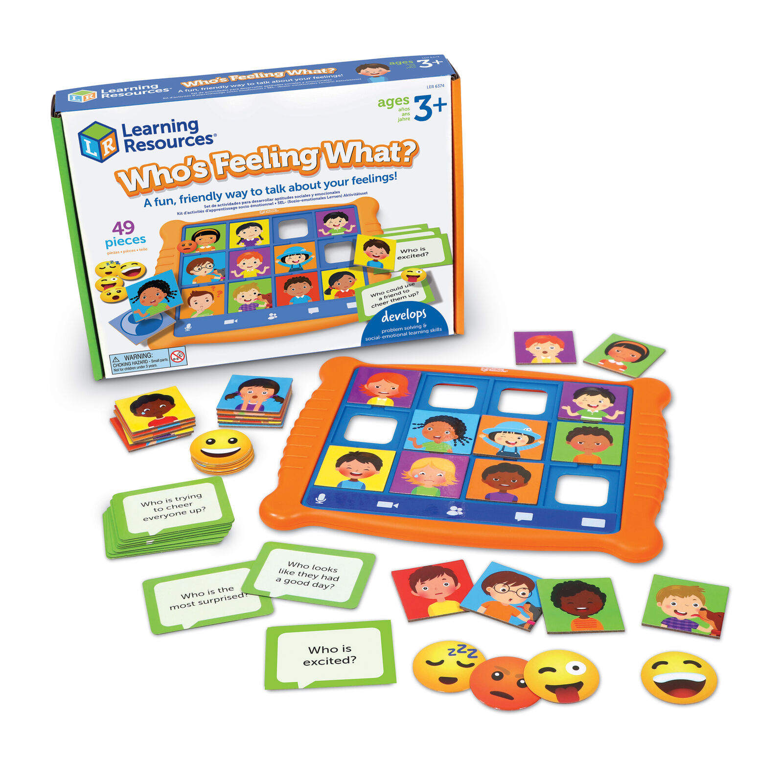 Learning Resources LER6374 Set,whos Feeling What...