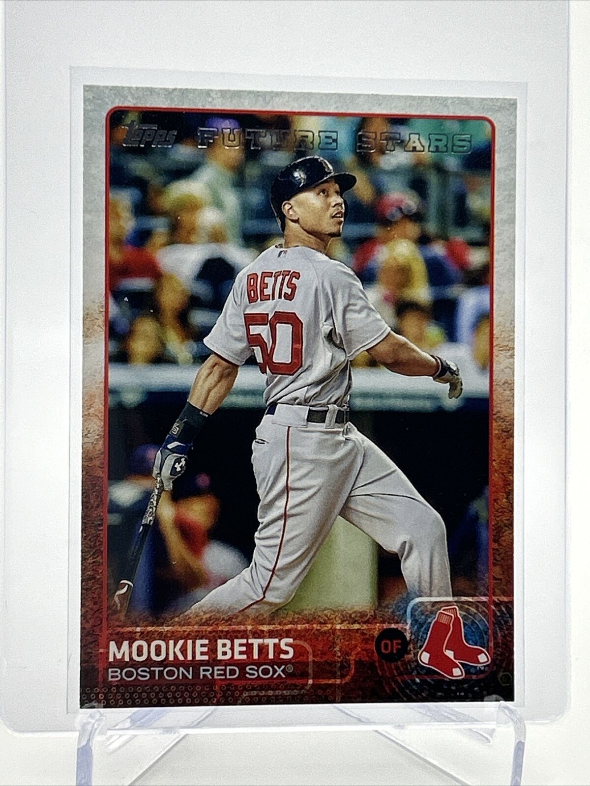 2015 Topps Mookie Betts Baseball Card #389 Mint 