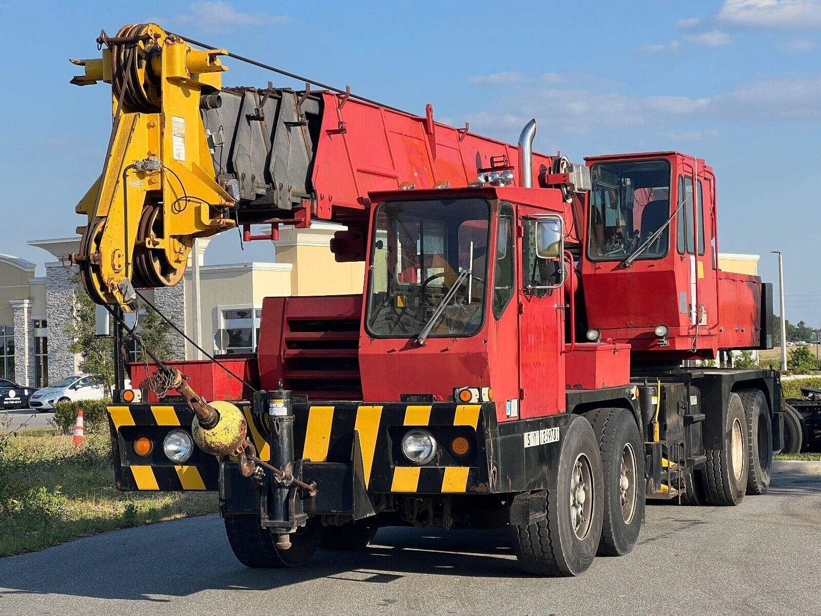 1987 Grove TMS300B Crane Truck 40-ton W/102ft boom Cummins Diesel Functions Well